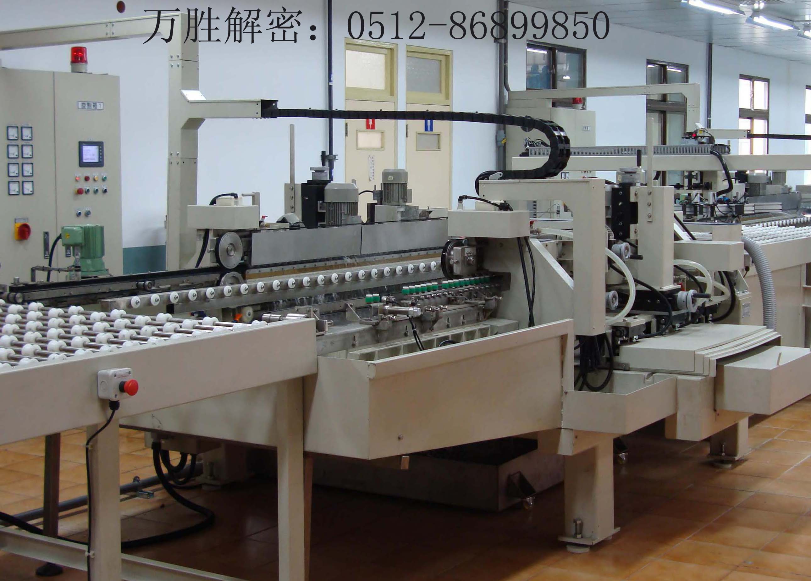 供應(yīng)玻璃磨邊機(jī)解鎖，直線雙邊磨邊機(jī)解鎖，玻璃倒角機(jī)解鎖