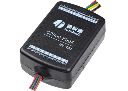 開關(guān)量輸出模塊，4路繼電器輸出