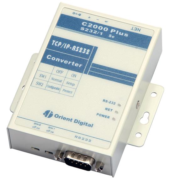 C2000 RS232轉(zhuǎn)TCP/IP，232轉(zhuǎn)RJ45