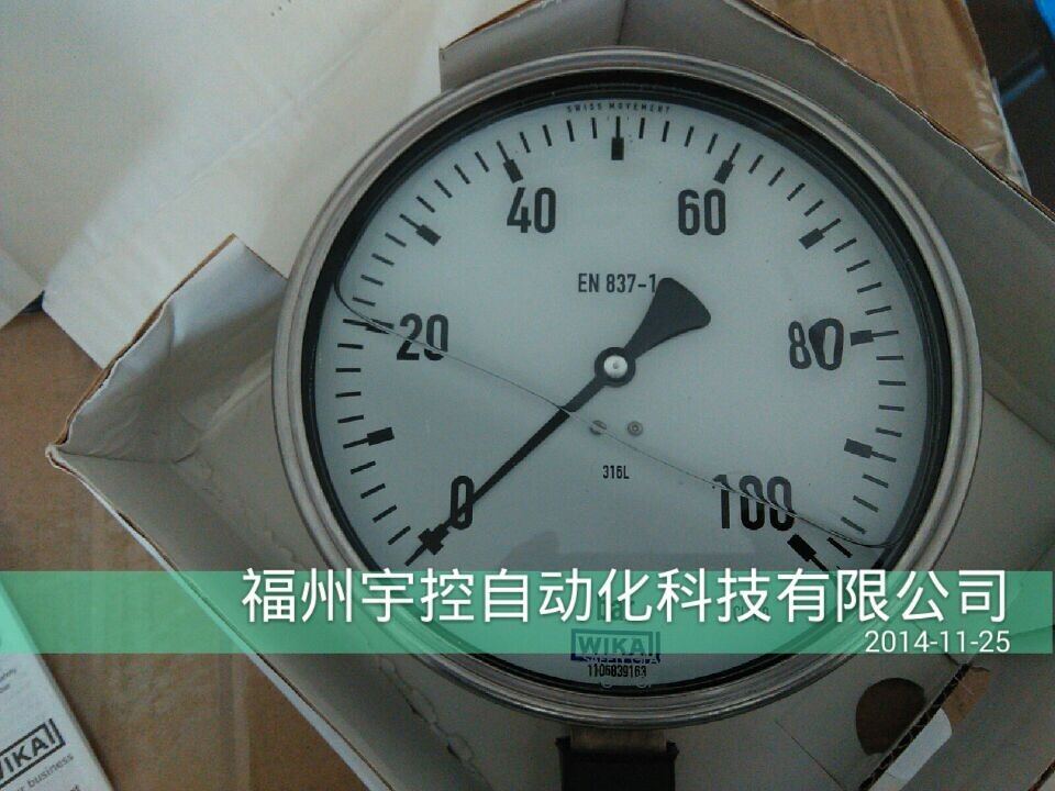 WIKA壓力表233.50.160  EN837-1 316L