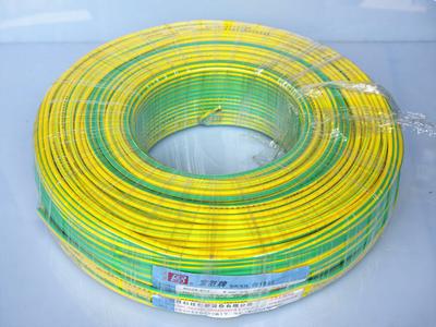 黃綠雙色BVR0.6/1KV95mm2平方雙色軟電纜線