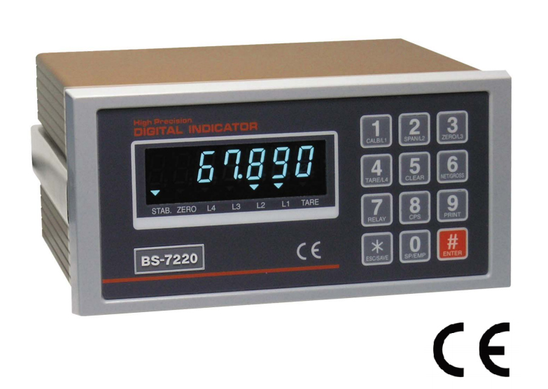 韓國Bongshin BS-7220稱重顯示儀表 【正品】