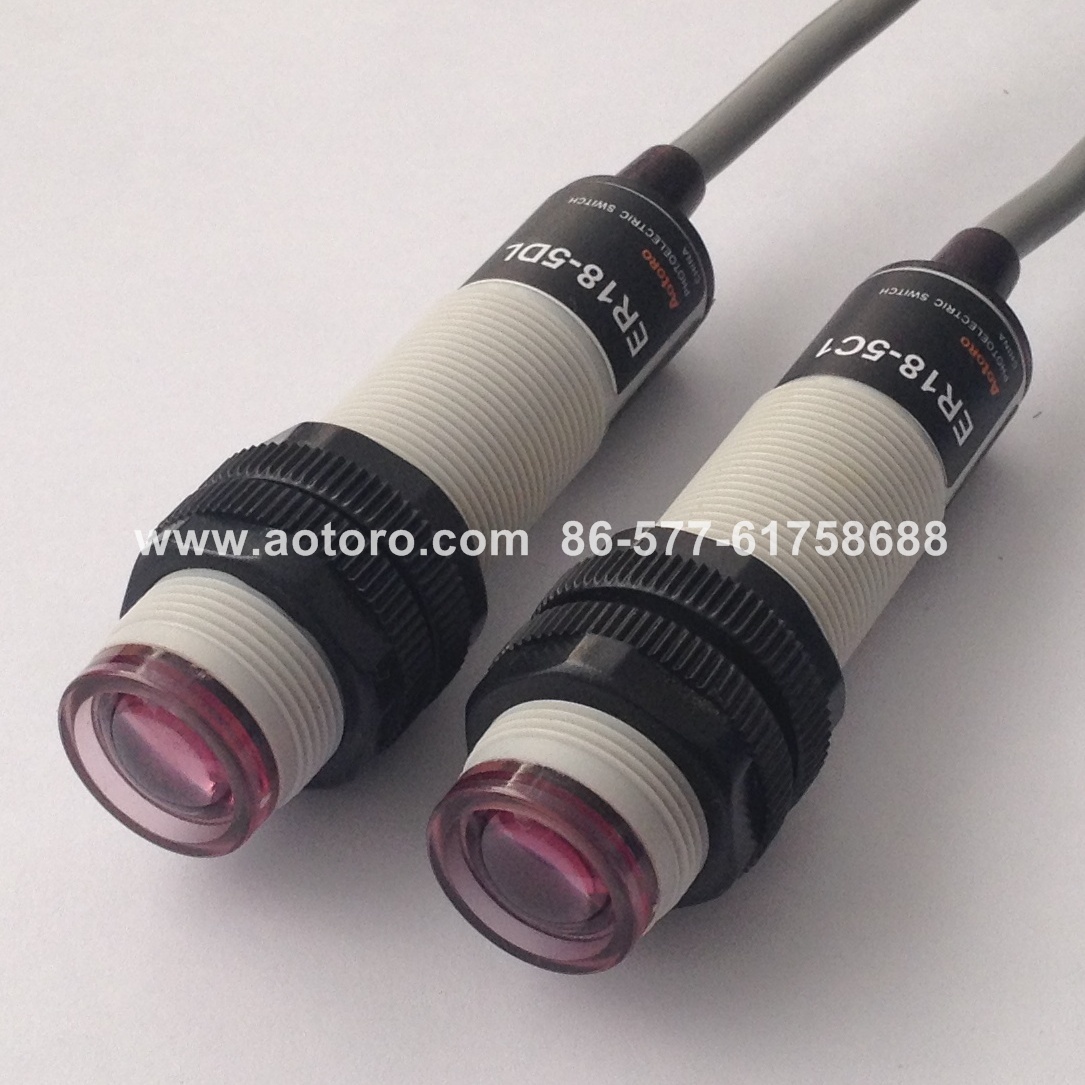 對射型光電開關ER18-5C1/5DL庫存供應正品特價
