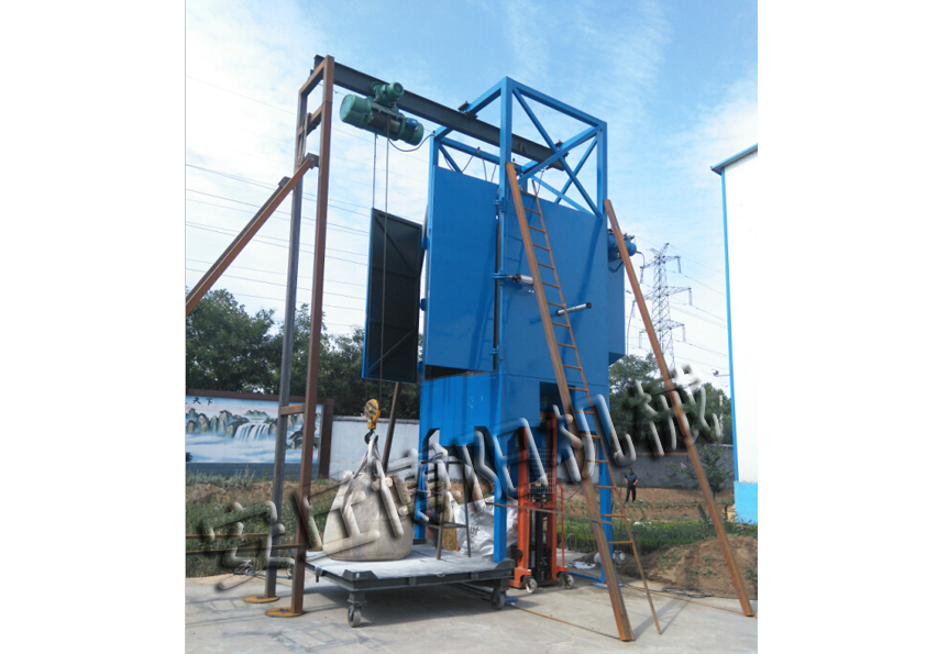 陶瓷粉噸包拆包機、噸包卸料機配套除塵器