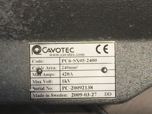 Cavotec--【PC5-TS05-1500】