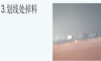 劃線(xiàn)處掉料--鋰電池極片缺陷檢測(cè)-科視創(chuàng)