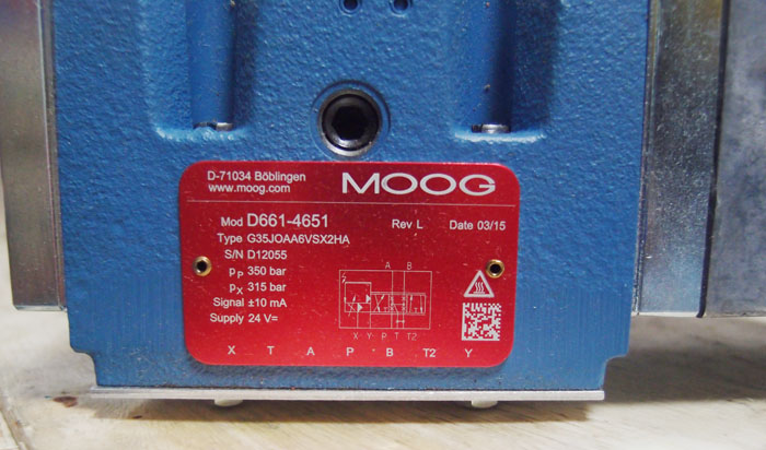 MOOG穆格伺服閥D661-4573C