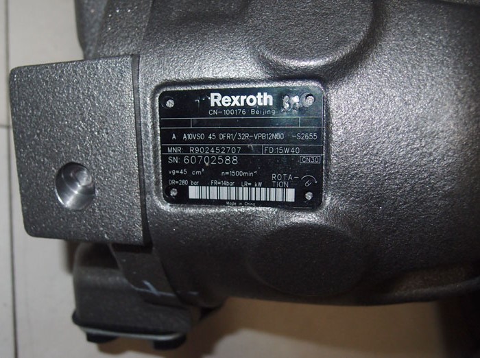 力士樂柱塞泵A10VSO45DFLR/31R-PPA12N00