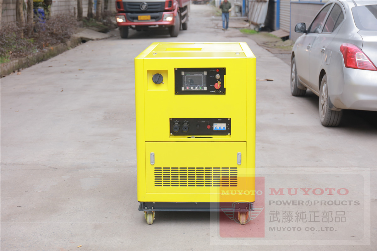 7.5千瓦靜音單相家用汽油發(fā)電機(jī)
