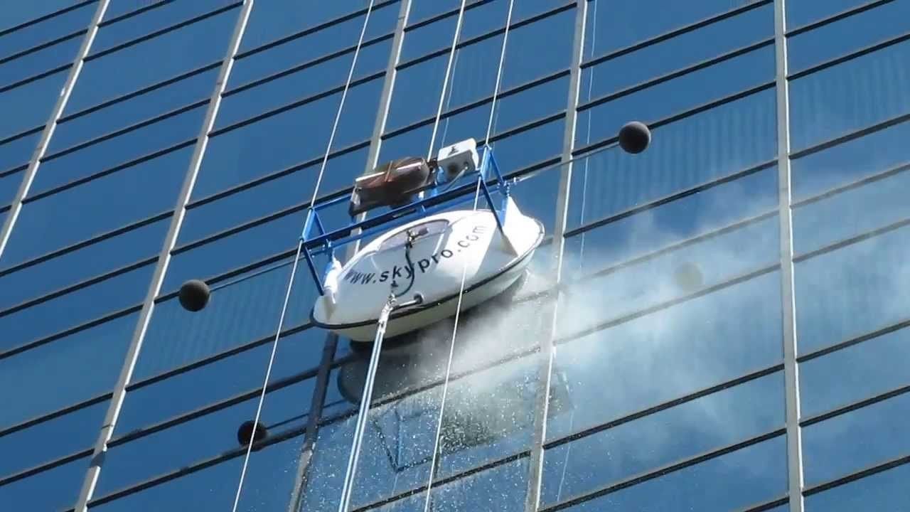 SERBOT Ⅰ非接觸式高樓幕墻清洗機器人