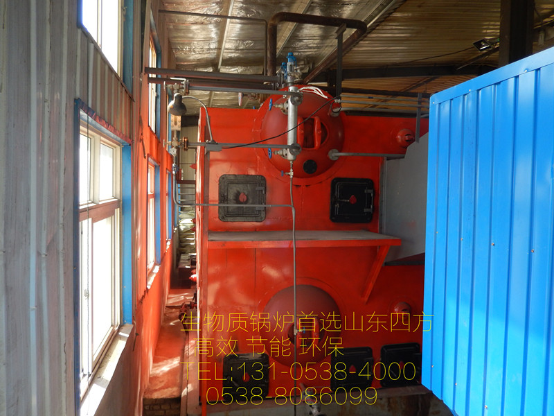 河南周口市沈丘縣6噸天然氣鍋爐