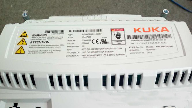 KPP 600-20-2x40庫卡機器人驅動電源維修