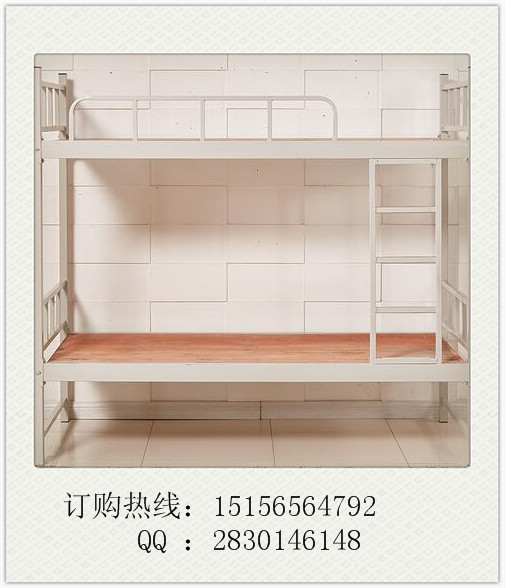 合肥家具廠網(wǎng)銷鐵架床，合肥子母床，合肥訂做木質(zhì)上下鋪床