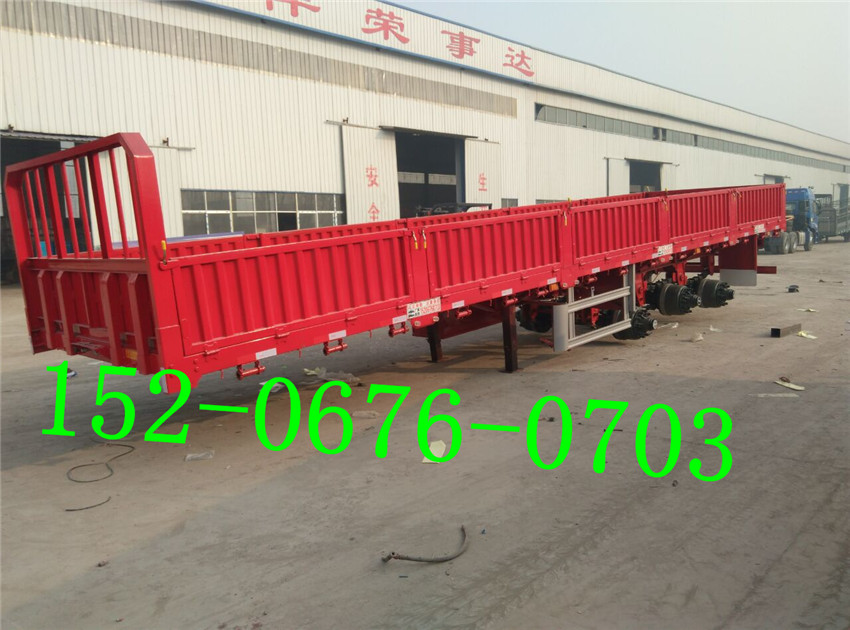 半掛車全掛車欄板式廂式倉柵式平板輕型半掛車