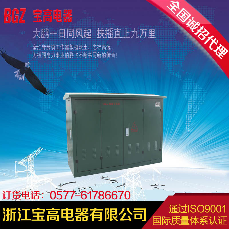 戶外高壓電纜分支箱DFW-10一進(jìn)三出型10KV開(kāi)關(guān)箱
