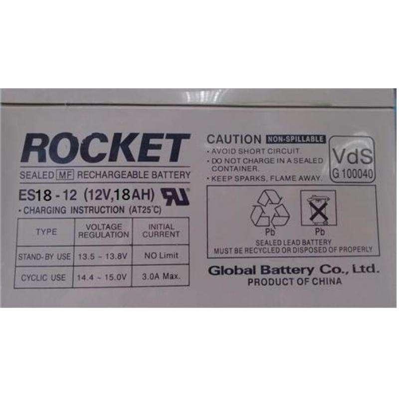 河北邯鄲ROCKET蓄電池ESC150-12 (12V,150AH)延時(shí)時(shí)間
