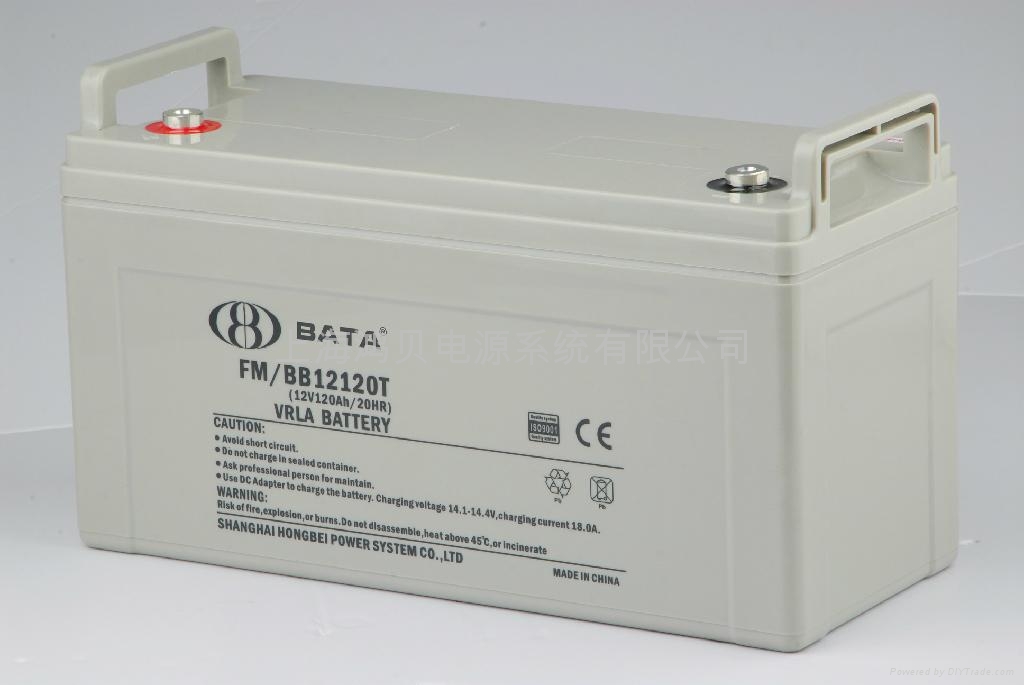 鴻貝蓄電池FM/BB127 12V7AH/BATA蓄電池圖片