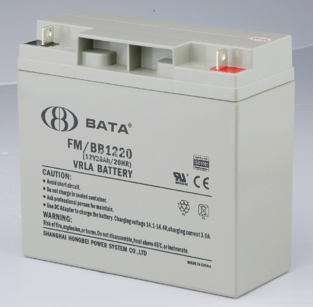BATA蓄電池FM/BB12200T/12V200AH/20hr