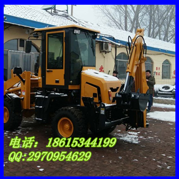 小型多功能鏟車廠家前產后挖裝載機型號品牌wxj