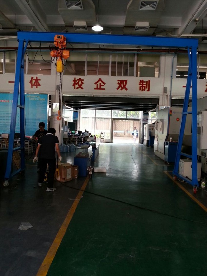 工廠小型龍門吊，搬運機械龍門吊按尺寸定做，長安5噸電動葫蘆龍門吊