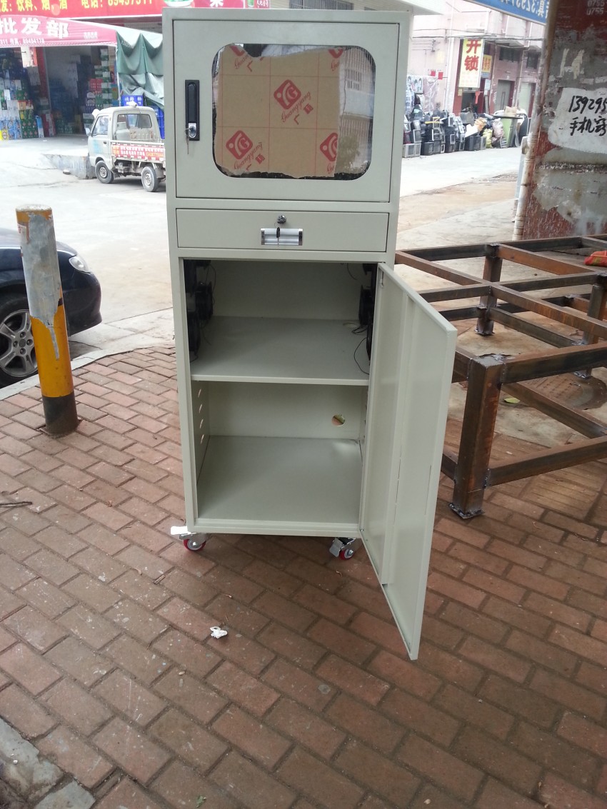供應(yīng)鹽田電腦柜_機(jī)床電腦柜_工業(yè)移動(dòng)電腦柜按要求定做