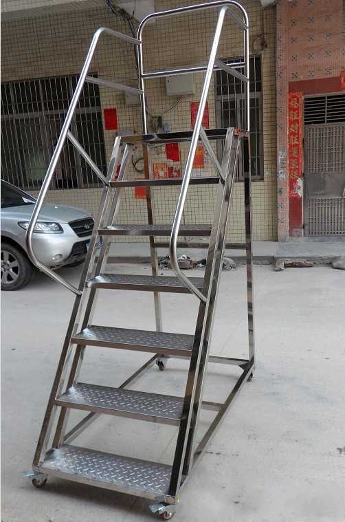 黃江不銹鋼登高梯_福永不銹鋼登高梯_百利豐廠家按尺寸定做