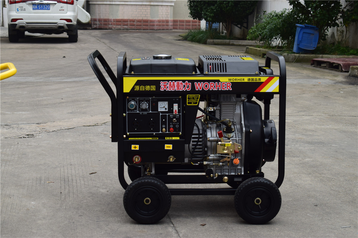 進口300A電焊發(fā)電一體機/便攜式柴油發(fā)電電焊機