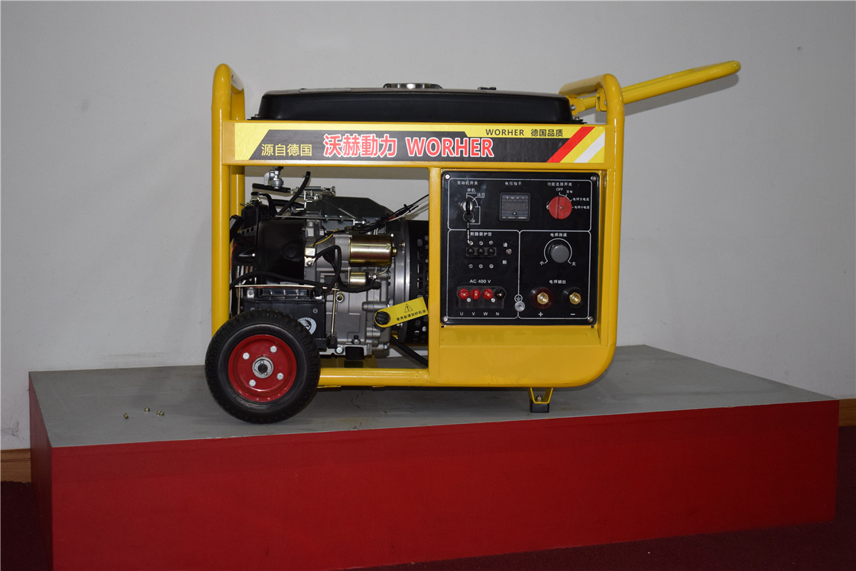 進口300A天津400a汽油發(fā)電電焊機/便攜式柴油發(fā)電電焊機