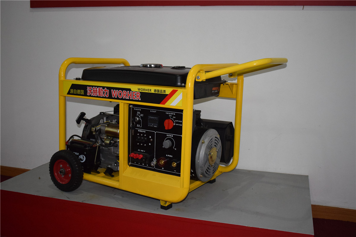 進(jìn)口250A300a柴油發(fā)電電焊機(jī)/便攜式柴油發(fā)電電焊機(jī)
