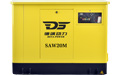 銀行UPS指定專用20KW汽油發(fā)電機(jī)