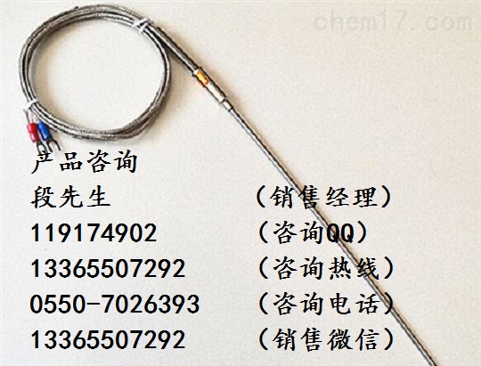 WREK-191S（E分度）微細(xì)鎧裝熱電偶