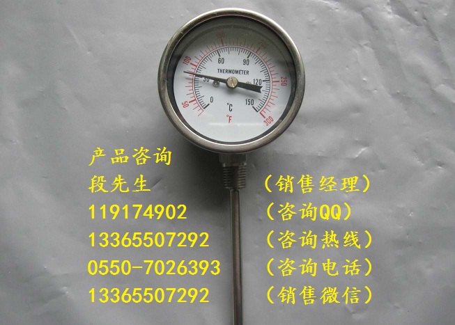 天津徑向型雙金屬溫度計