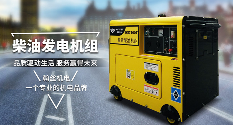 河北8千瓦柴油發(fā)電機(jī)HS8500T3