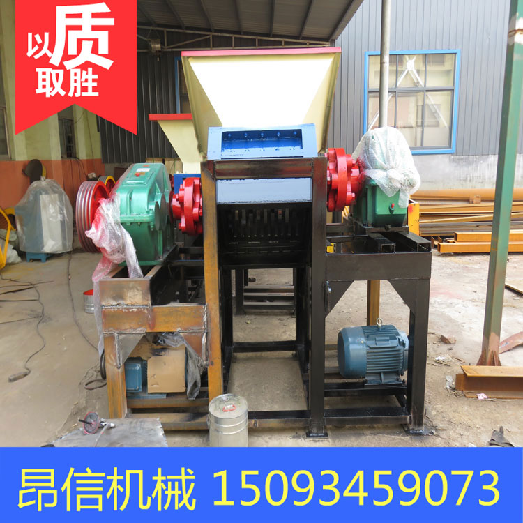 昂信機械鐵網(wǎng)破碎揉球機 鐵鏈破碎揉球機 散熱片破碎揉球機送貨上門