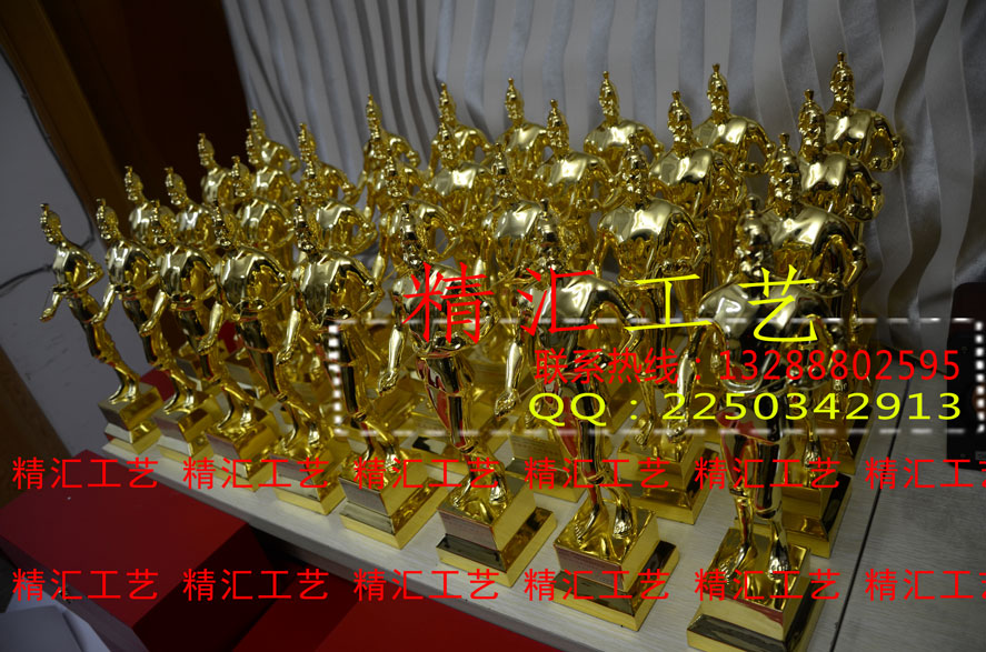 石家莊建筑工程魯班獎，石家莊工程獎杯，工程質(zhì)量獎杯，金屬獎杯