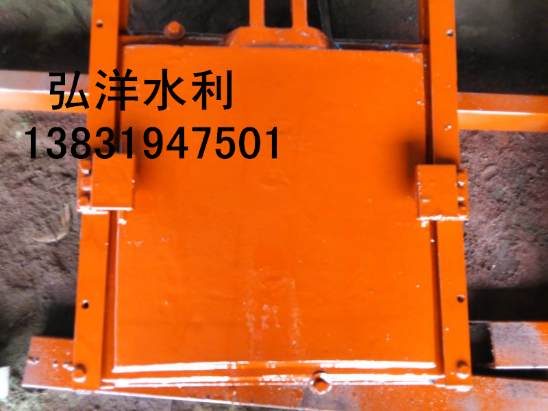 0.8米*0.8米單吊點(diǎn)鑄鐵止水閘門