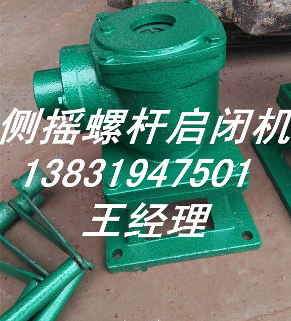 江蘇靖江3噸側(cè)搖式螺桿啟閉機(jī)