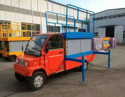 濟(jì)南霸力車載剪叉式升降平臺(tái)