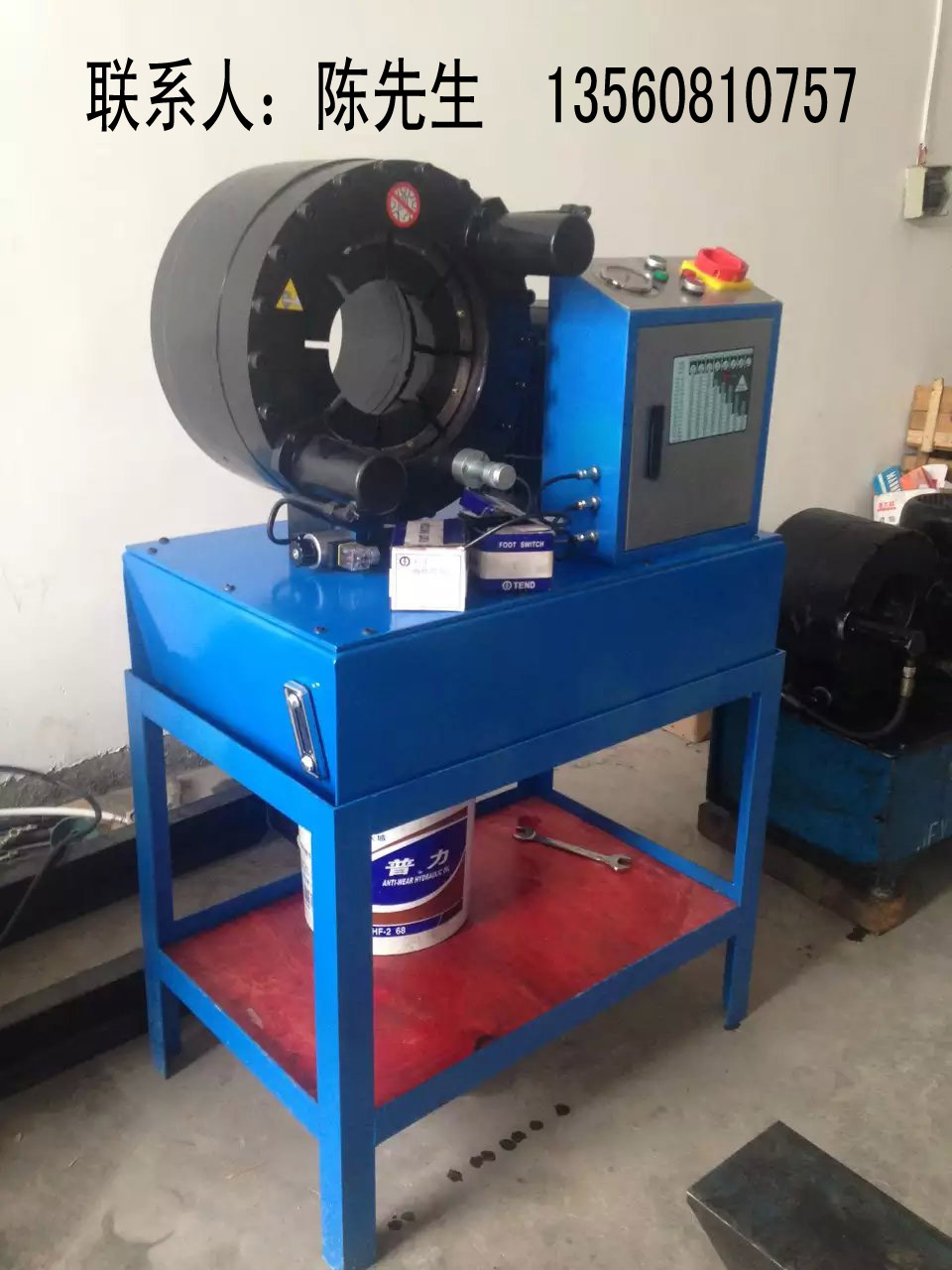 8寸液壓膠管壓管機(jī) SP170WHJINFU牌8寸壓管機(jī)