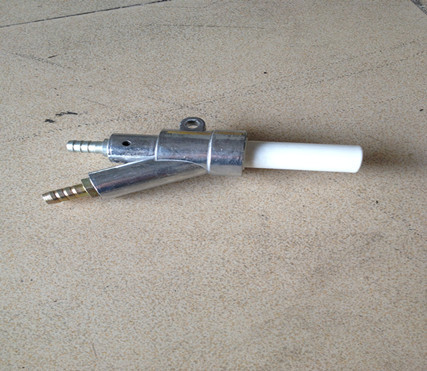 寧波耐磨碳化硼噴砂槍 碳化硼自動噴砂槍 60mm長碳化硼噴嘴