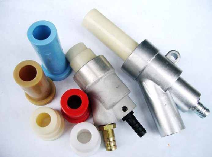 南京60長(zhǎng)碳化硼噴砂嘴 箱式碳化硼噴砂槍 B型碳化硼噴砂槍