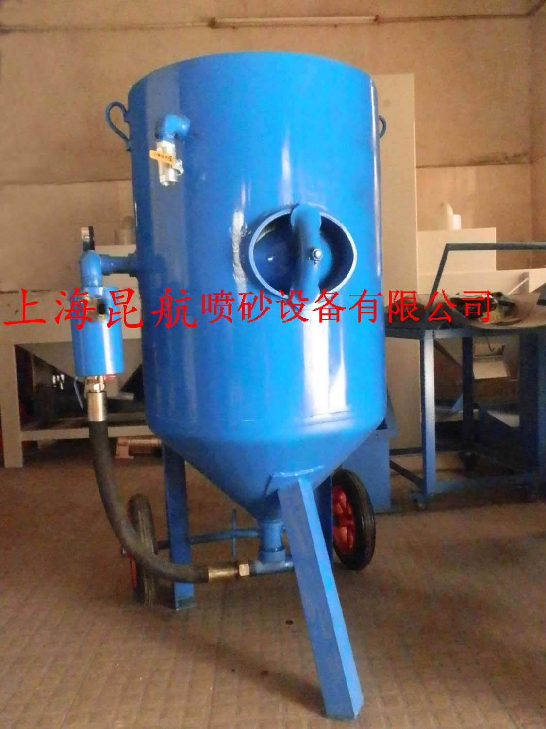 湖州戶外除銹防腐工程專用噴砂機 0.3立方噴砂機 管道除銹噴砂機