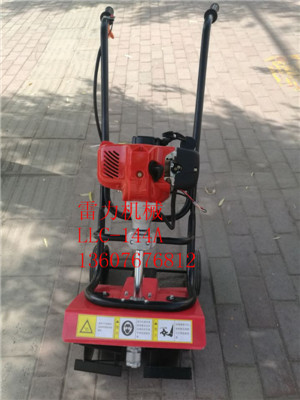 內蒙古阿拉善盟電桿挖坑機作業(yè)效果種樹鉆坑