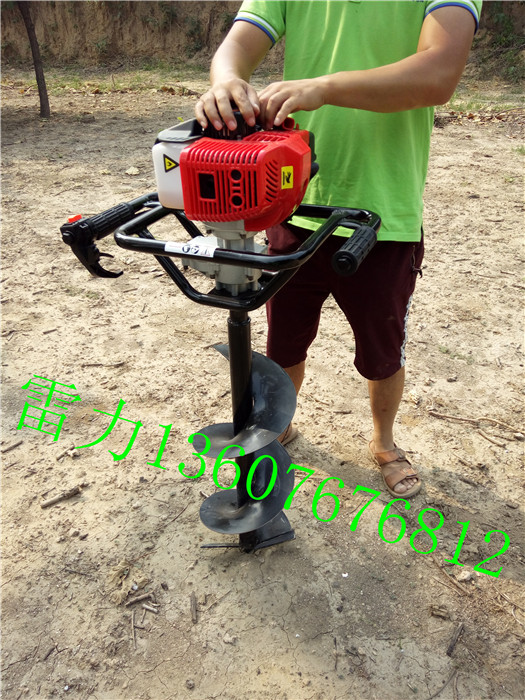 寧夏線桿鉆坑機孔徑和深度所需的動力