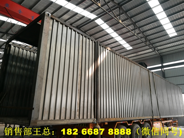 永濟60噸翼開啟半掛車市場需求