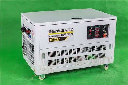 醫(yī)院備用靜音式汽油發(fā)電機(jī)價格-TOTO12
