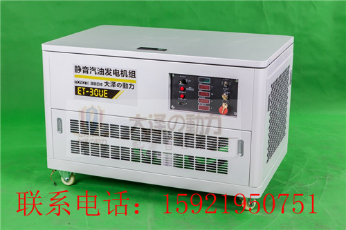 哈爾濱進口30kw汽油發(fā)電機
