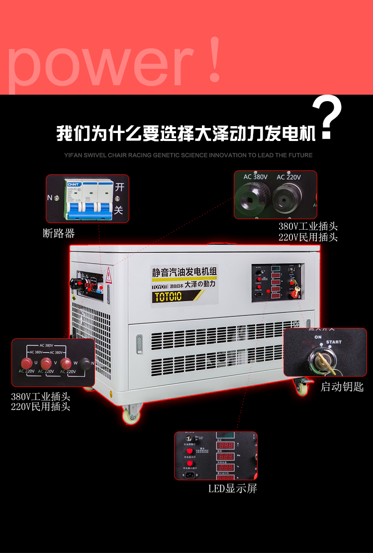 汽油發(fā)電機(jī),10kw汽油發(fā)電機(jī)組型號