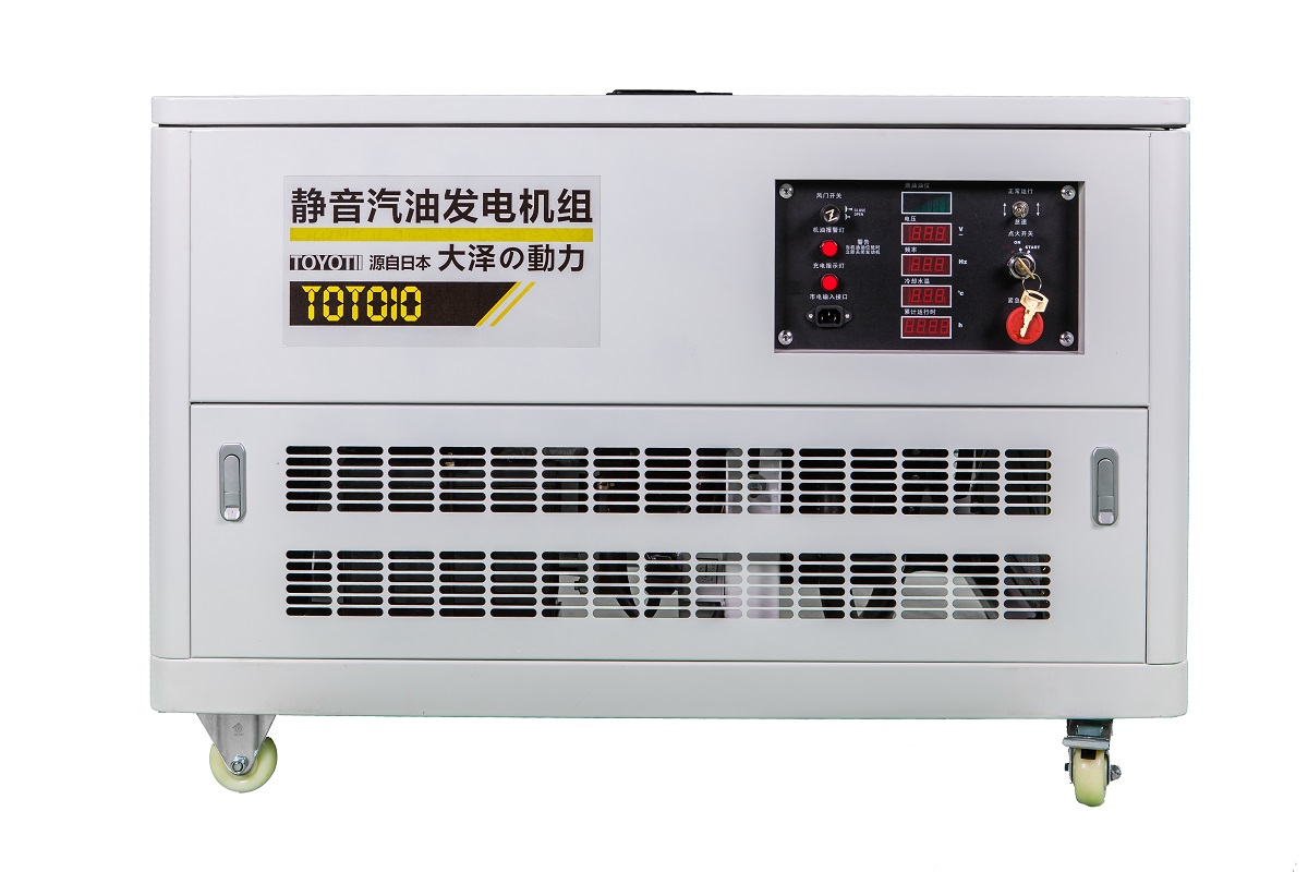 戶外10KW靜音汽油發(fā)電機新款