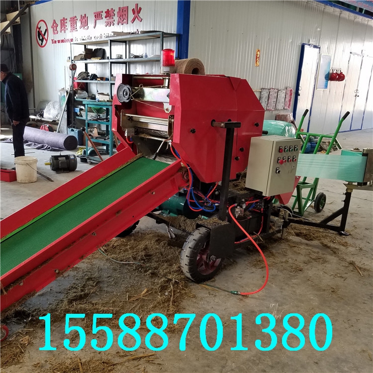 廣西河池青儲(chǔ)飼料打捆包膜機(jī)